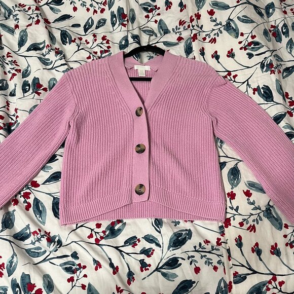 Pink cardigan - Picture 1 of 3